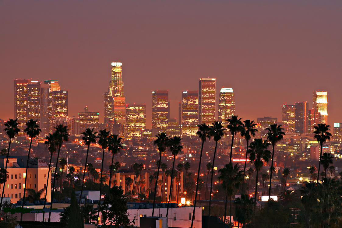 La Cityscape In Infrared Wallpapers