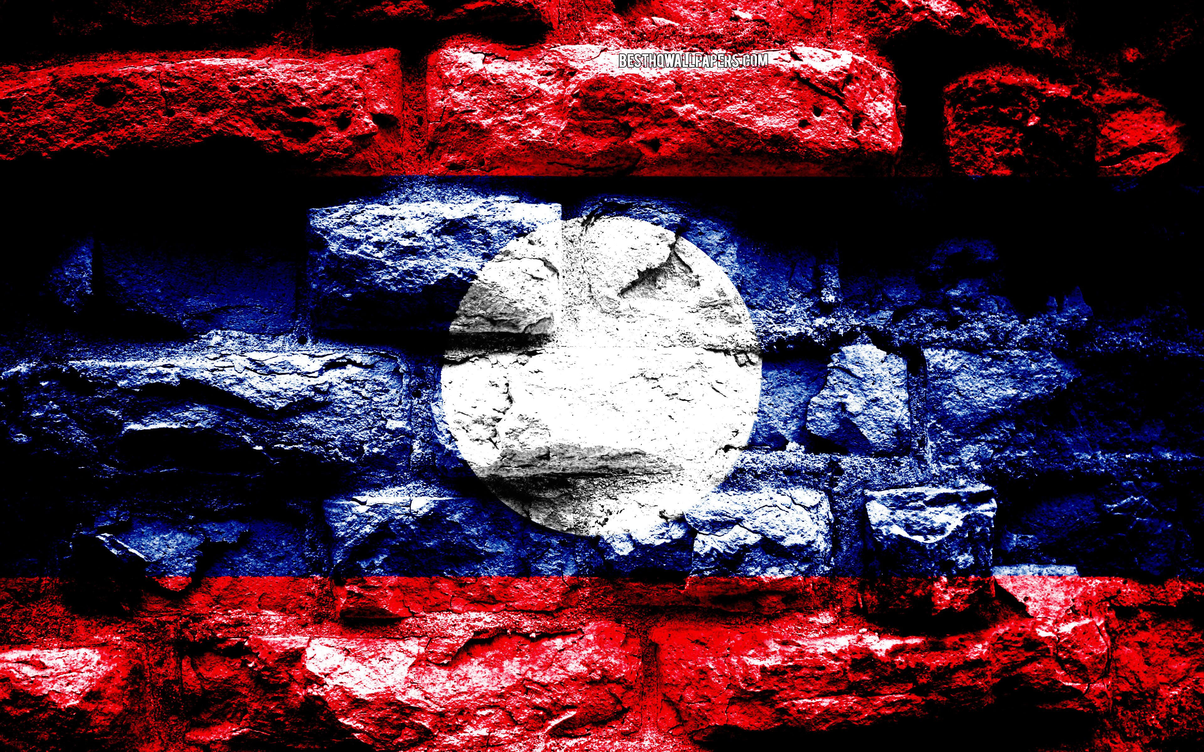 Laos Flag Wallpapers