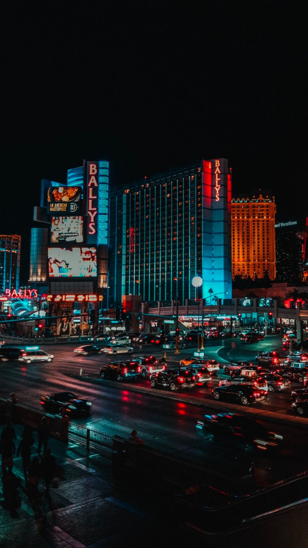 Las Vegas Buildings Lights Wallpapers