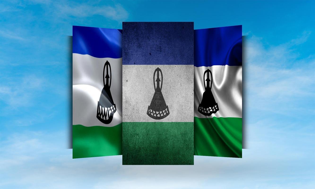 Lesotho Flag Wallpapers