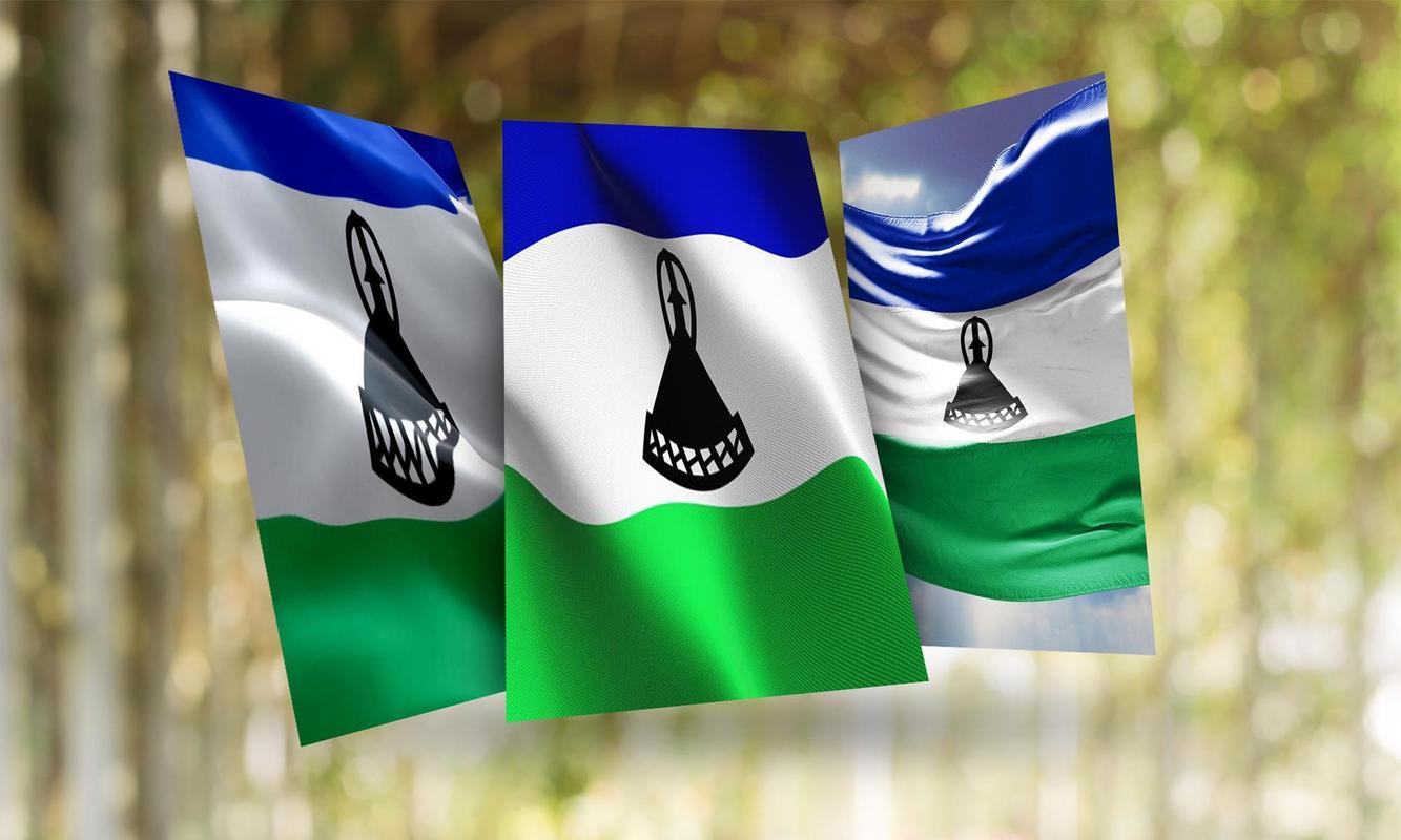 Lesotho Flag Wallpapers