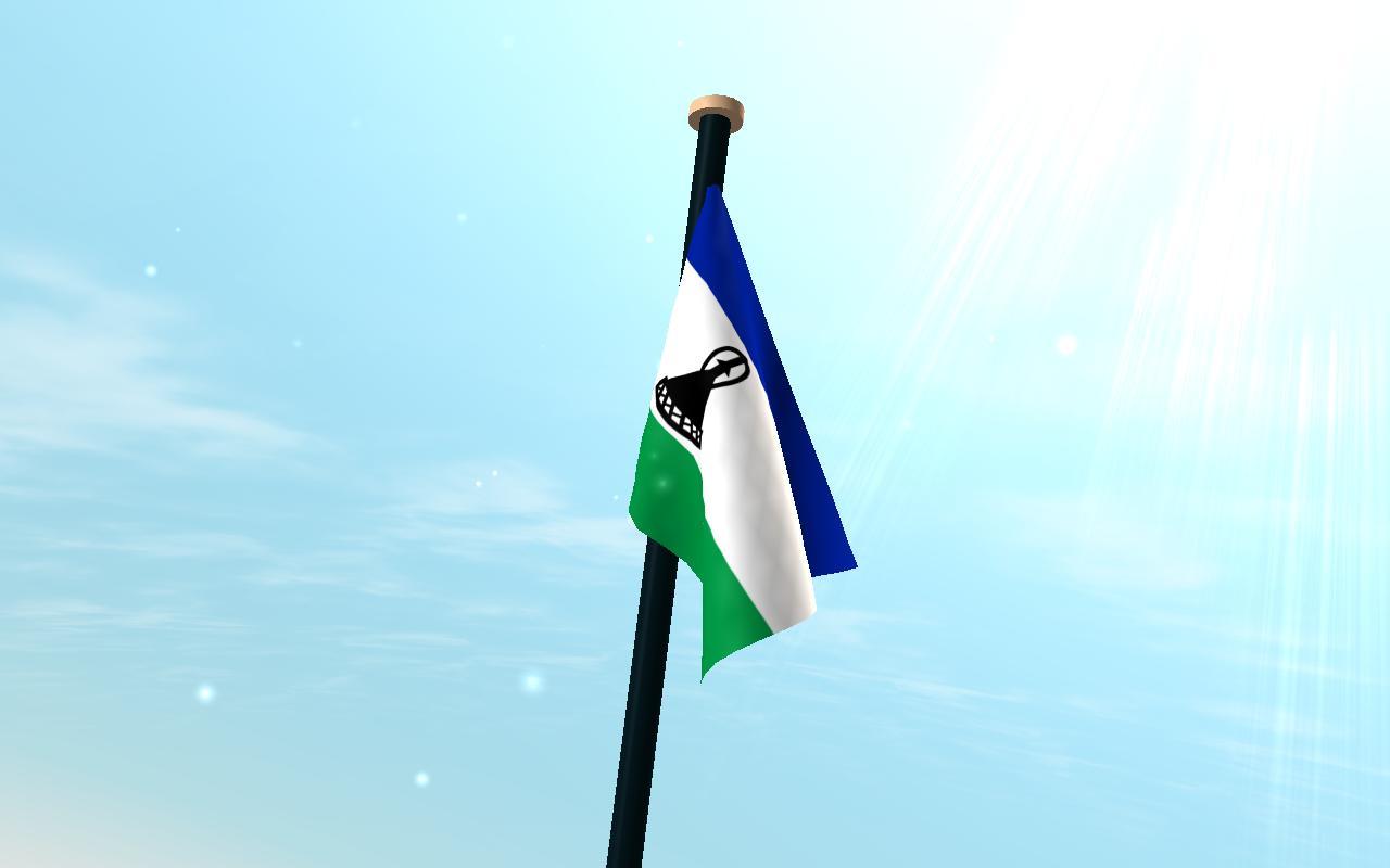 Lesotho Flag Wallpapers