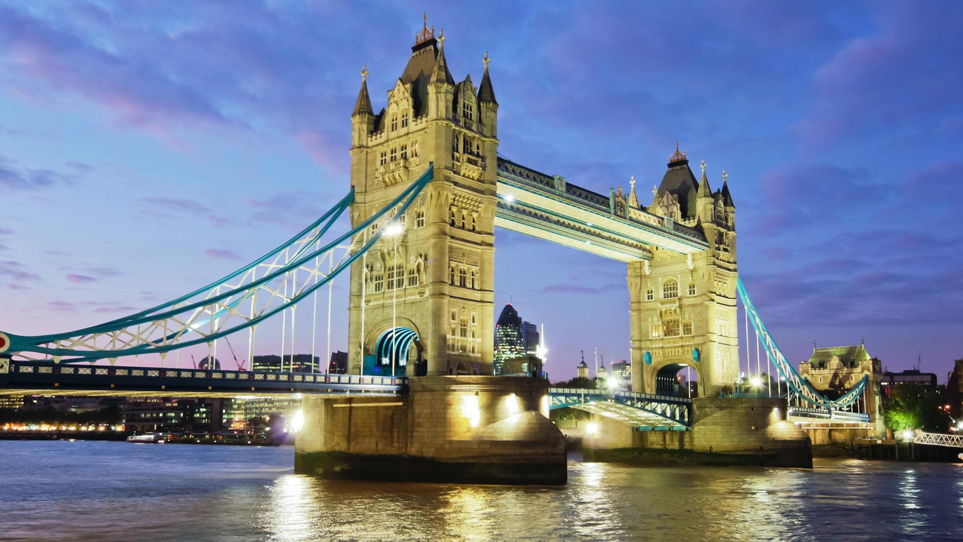 London England Tower Bridge Thames River Cityscape Urban Wallpapers