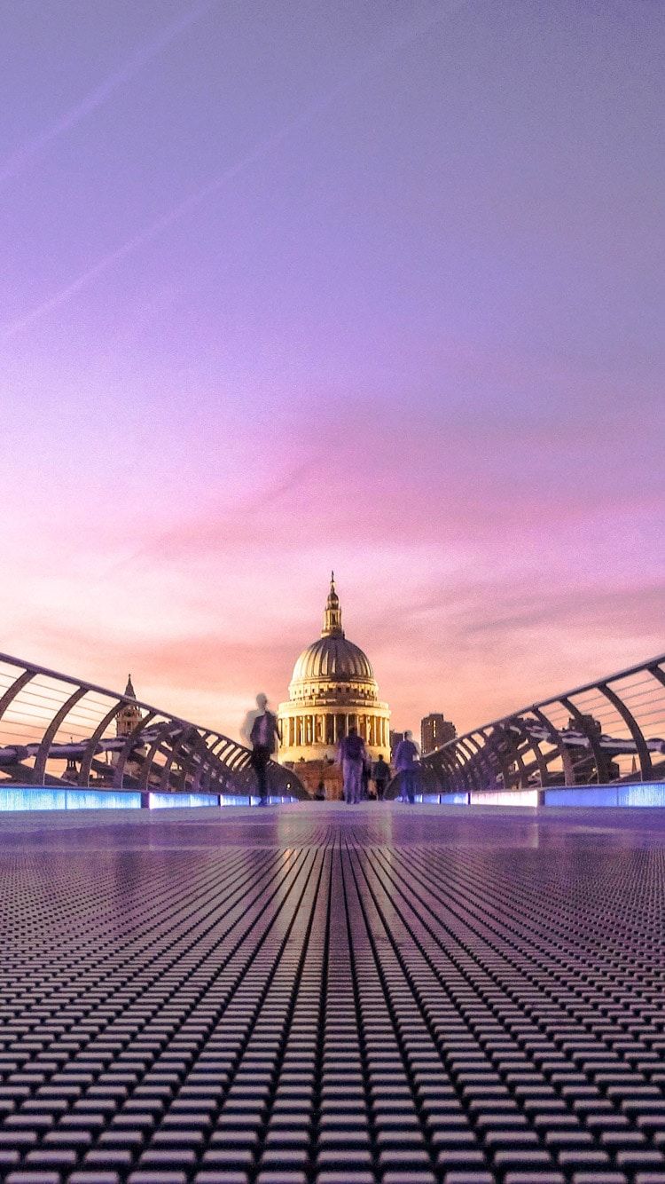 London Lights At Sunset Wallpapers