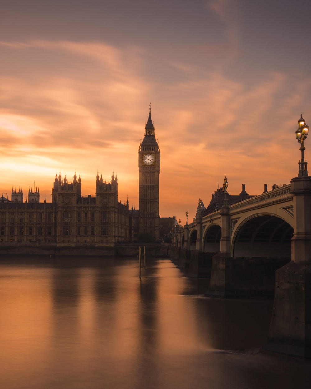 London Lights At Sunset Wallpapers