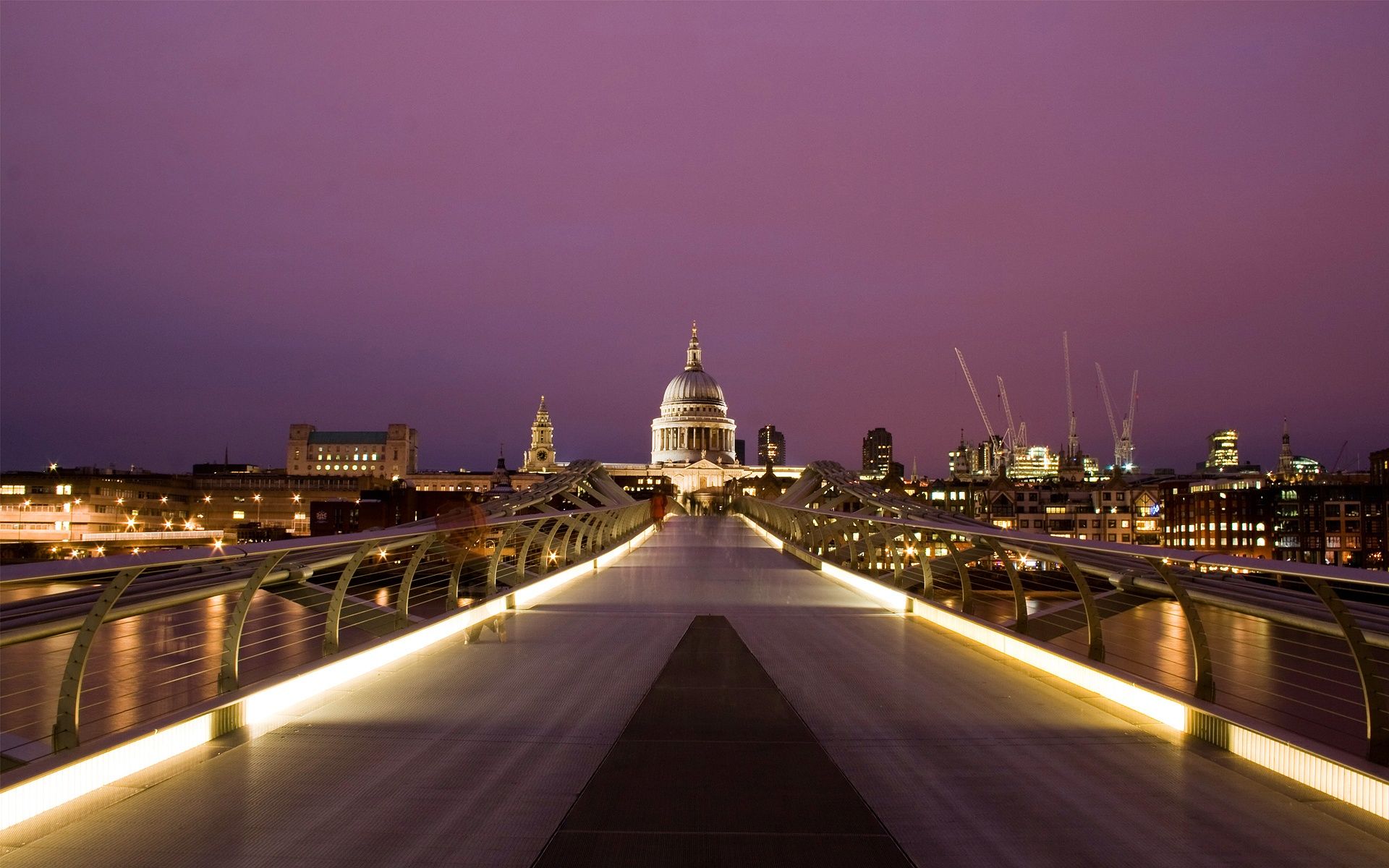 London Lights At Sunset Wallpapers