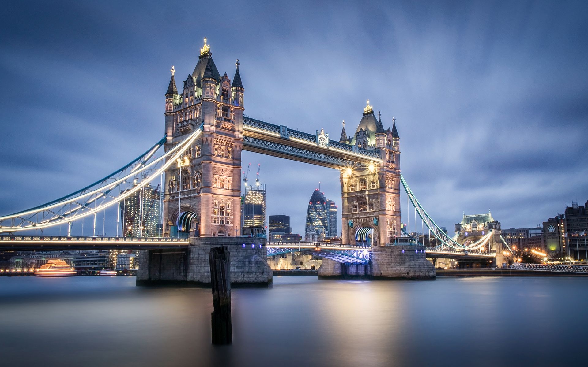 London Thames Tower Bridge Wallpapers