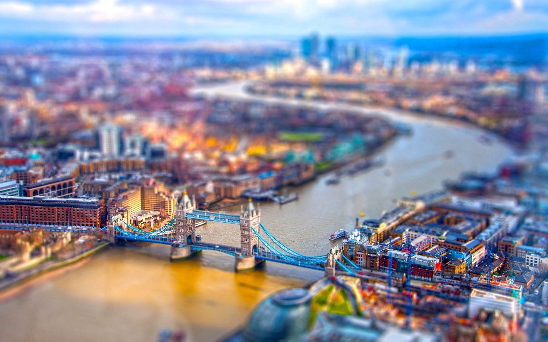 London Thames Tower Bridge Wallpapers