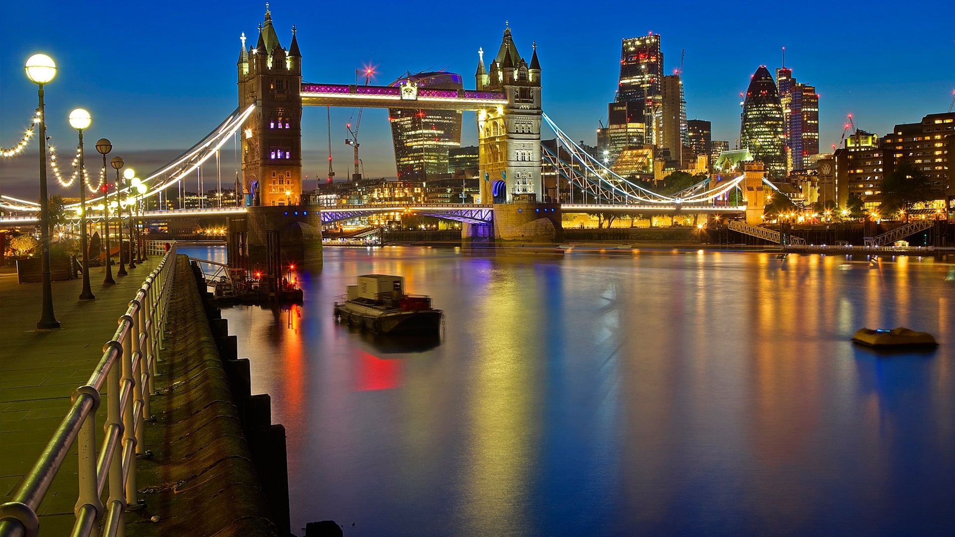 London Thames Tower Bridge Wallpapers