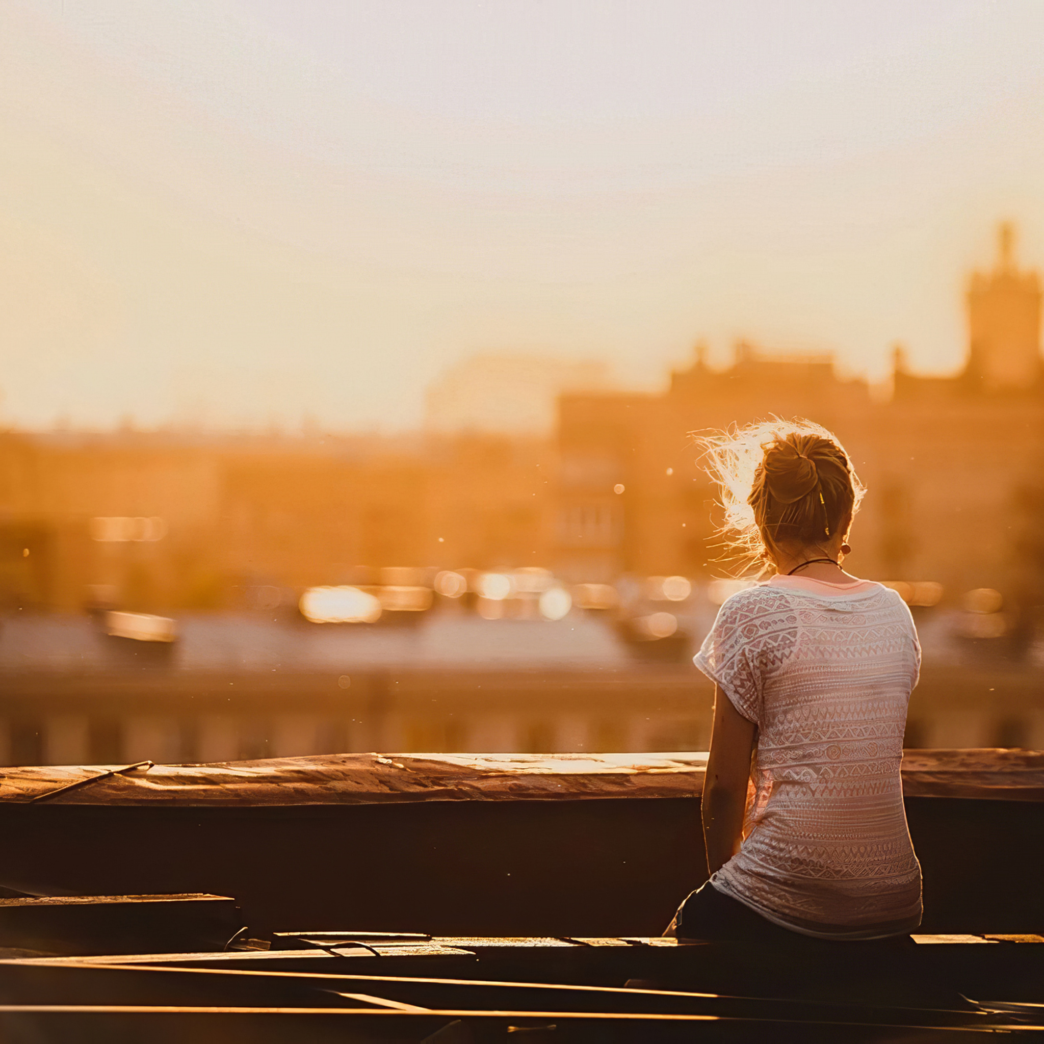 Lonely Girl In The City Wallpapers