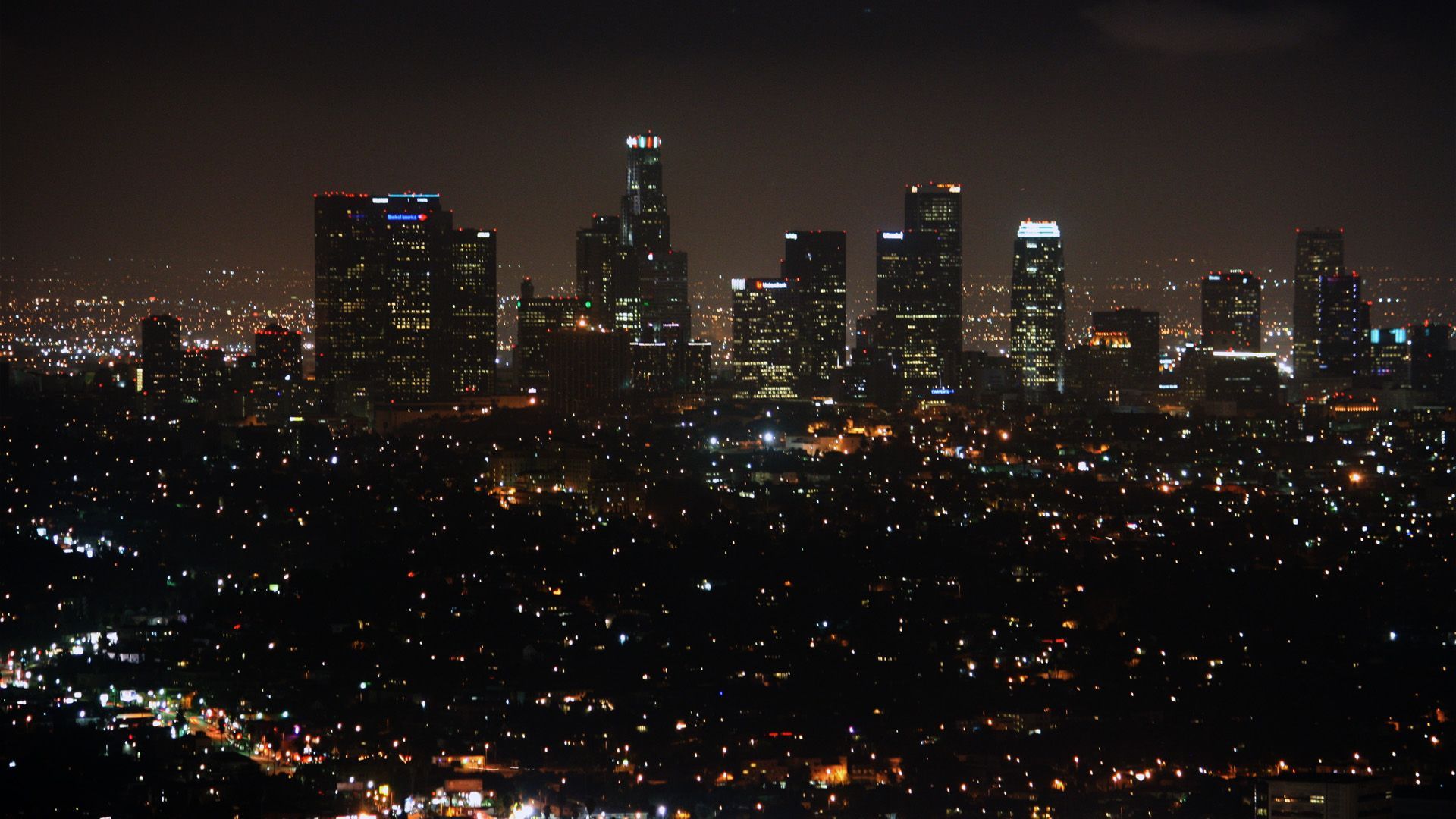 Los Angeles Starry Night Wallpapers