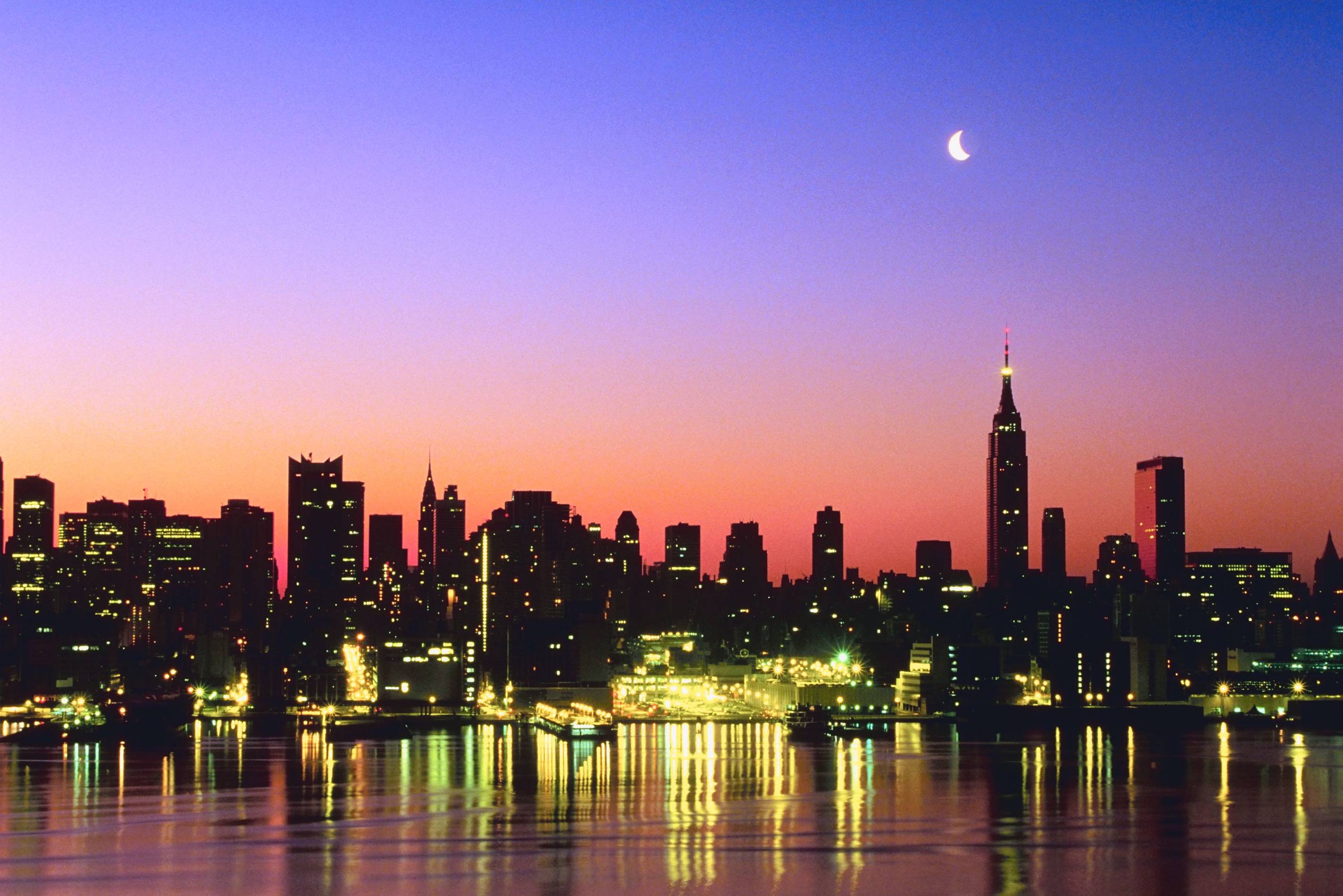 Lower Manhattan Sunset Wallpapers