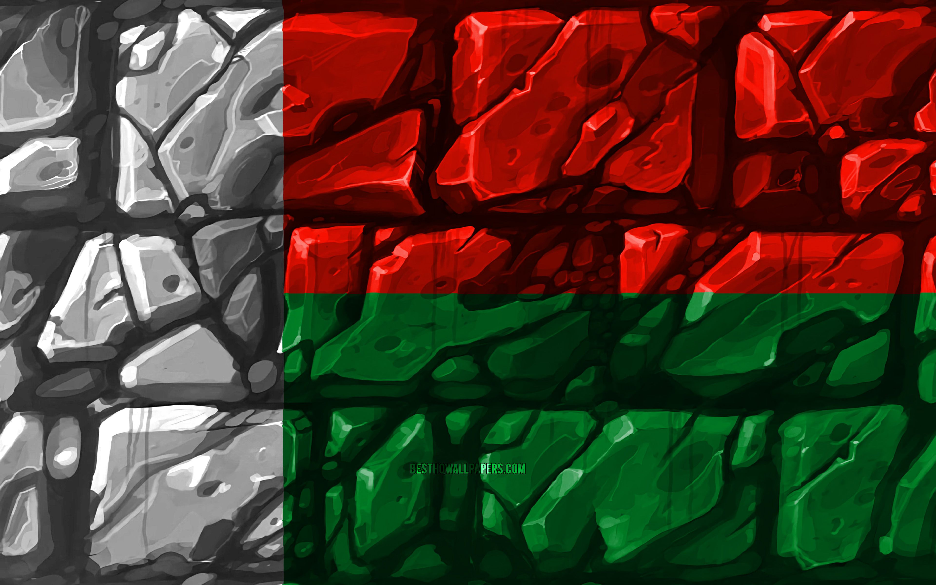 Madagascar Flag Wallpapers