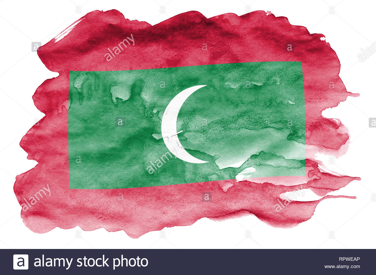 Maldives Flag Wallpapers