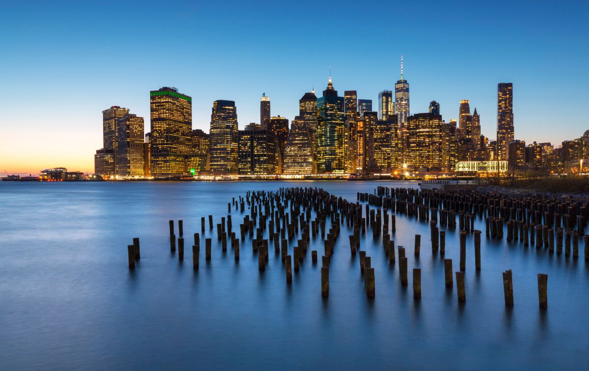 Manhattan Skyscraper Old Pier Wallpapers