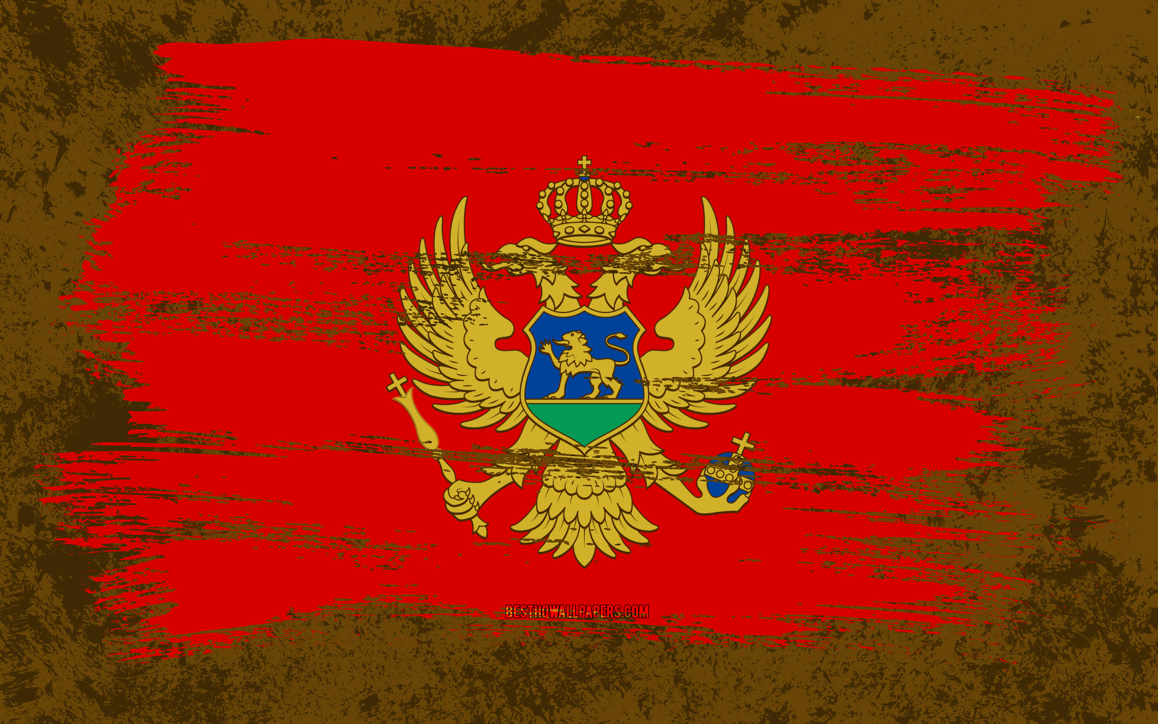 Montenegro Flag Wallpapers