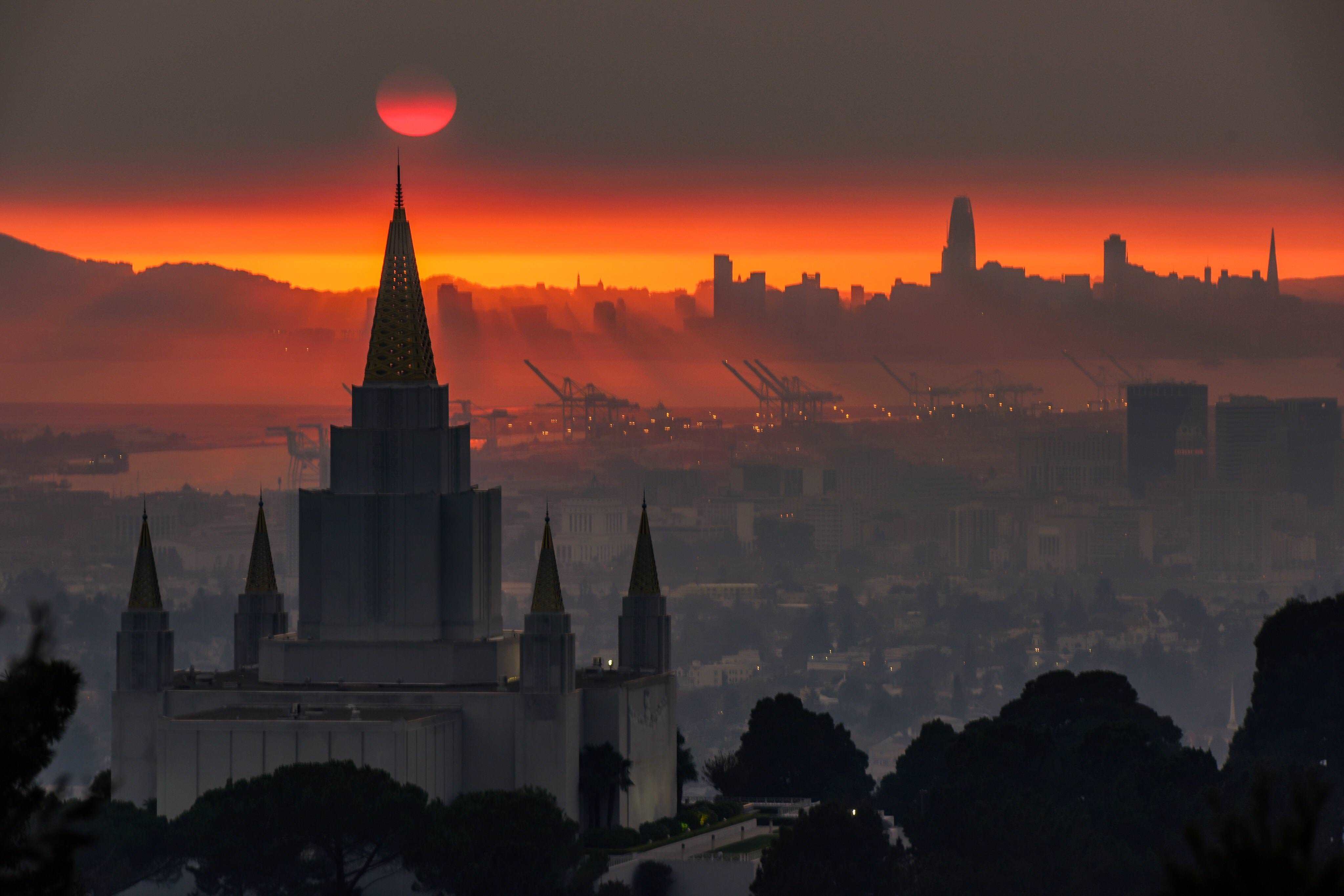 Mormon Temple In Oakland Wallpapers