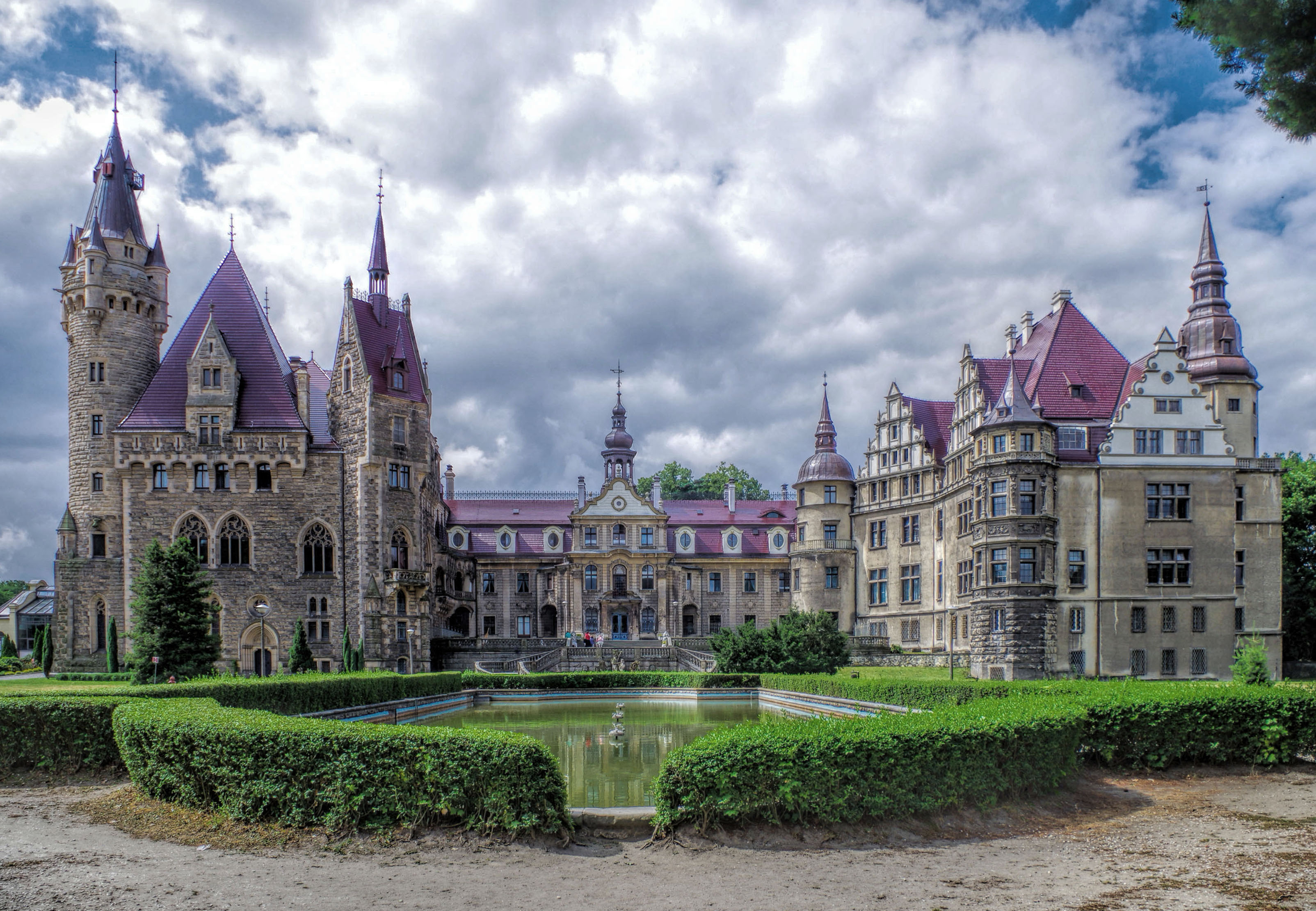 Moszna Castle Wallpapers