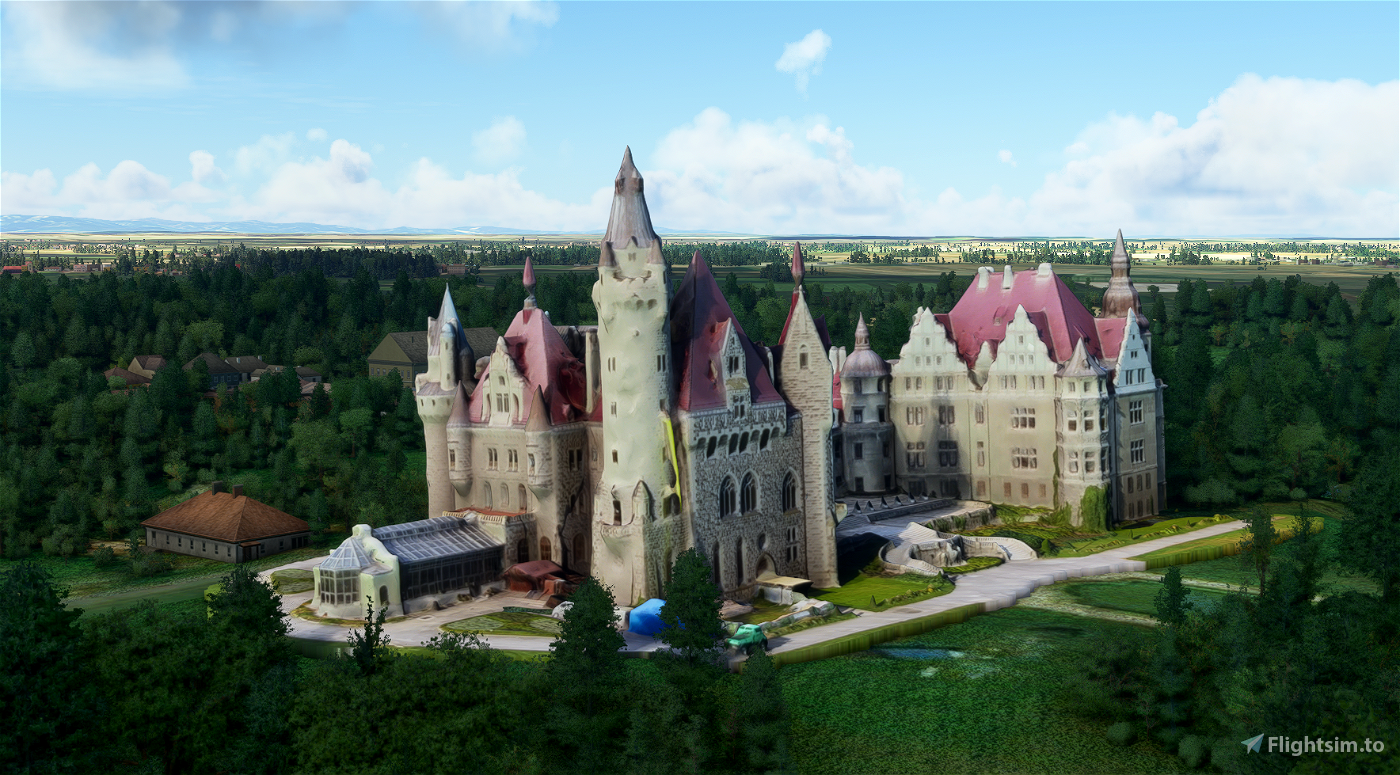 Moszna Castle Wallpapers