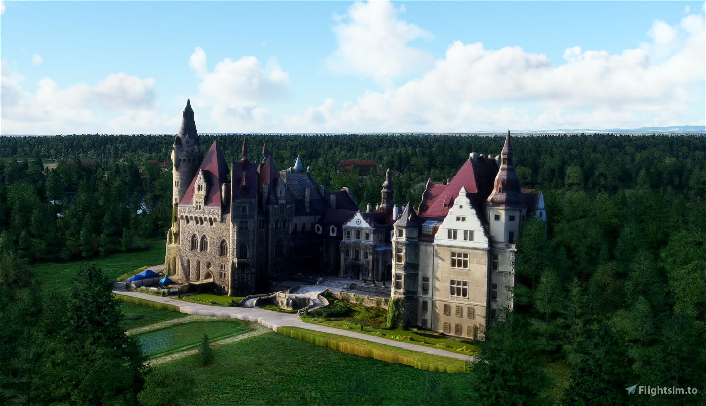 Moszna Castle Wallpapers