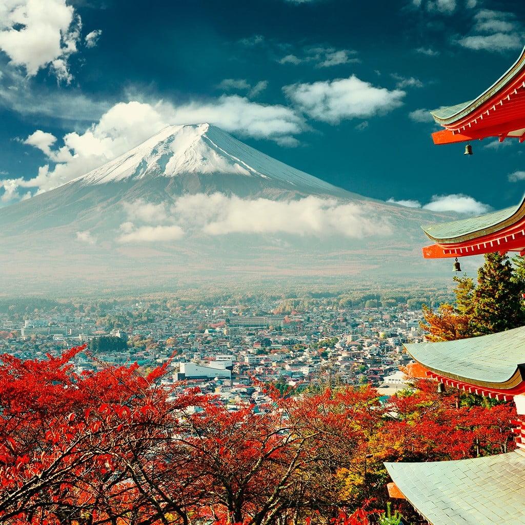 Mount Fuji Clouds And Mountains Japan Wallpapers