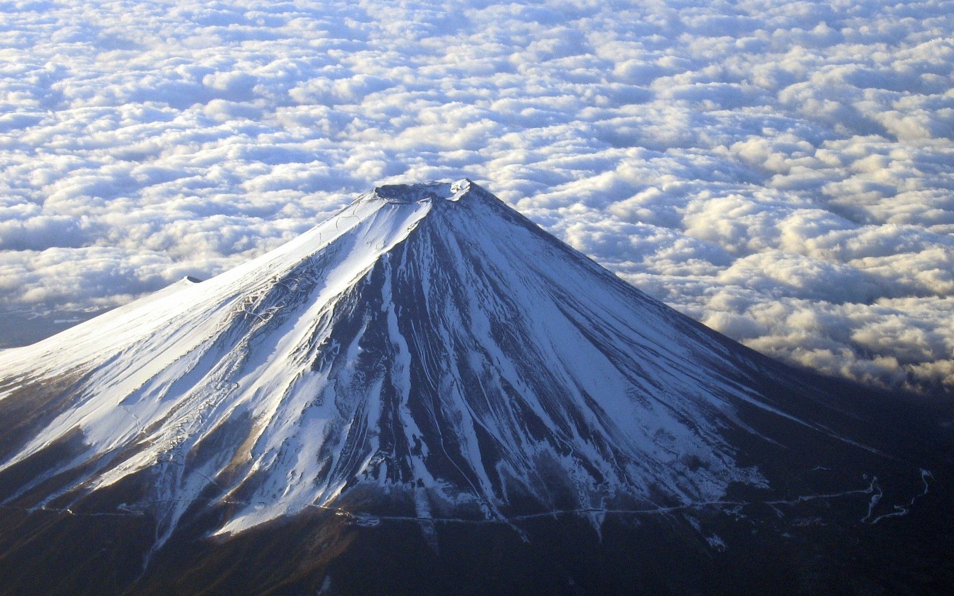 Mount Fuji Clouds And Mountains Japan Wallpapers