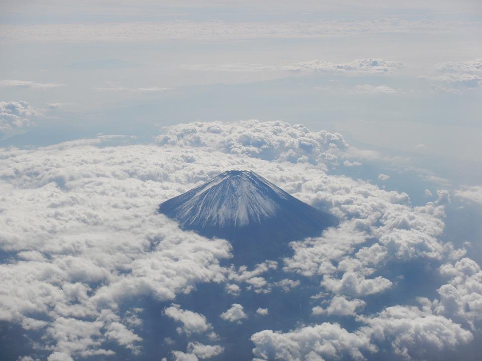 Mount Fuji Clouds And Mountains Japan Wallpapers