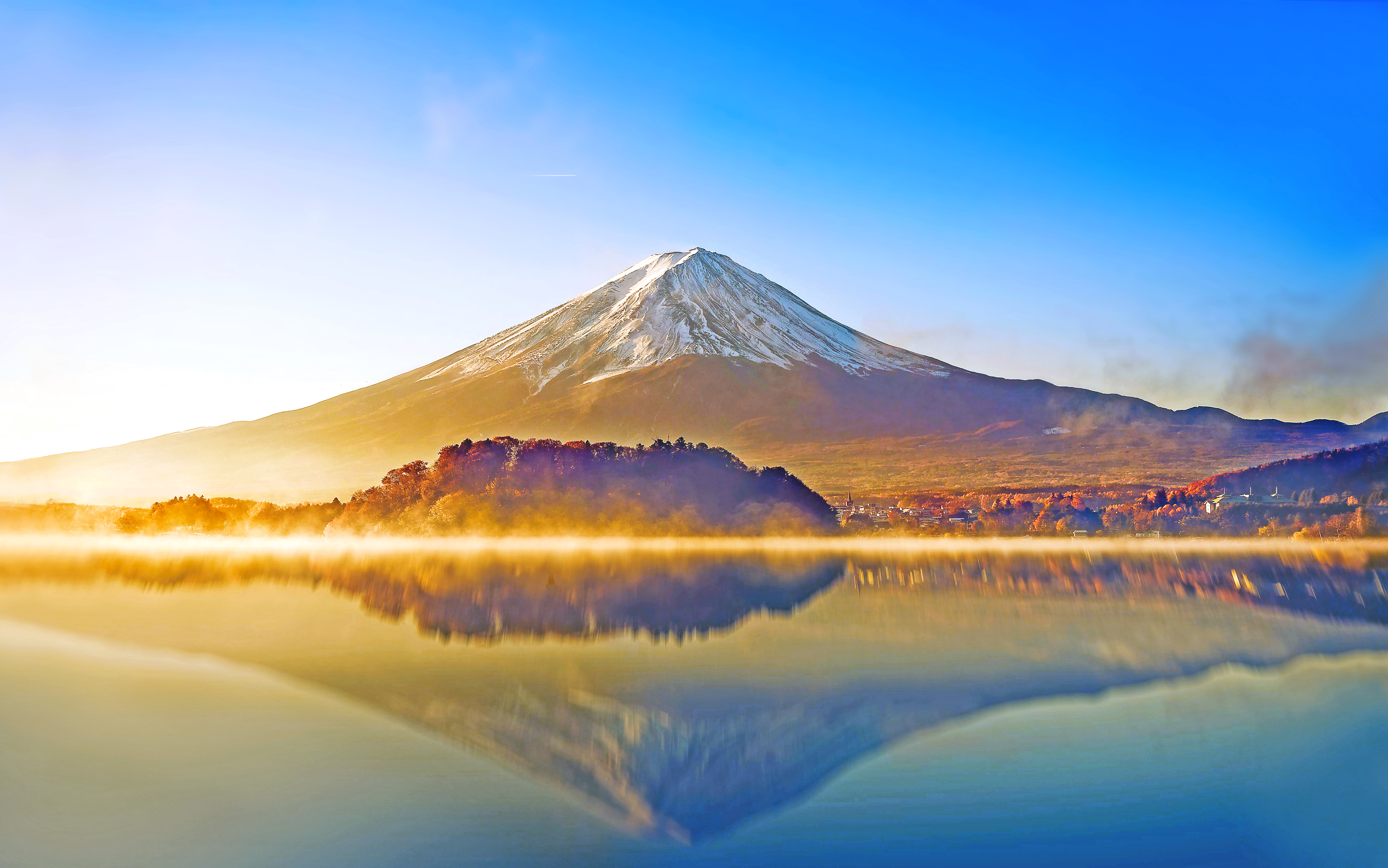 Mount Fuji Clouds And Mountains Japan Wallpapers