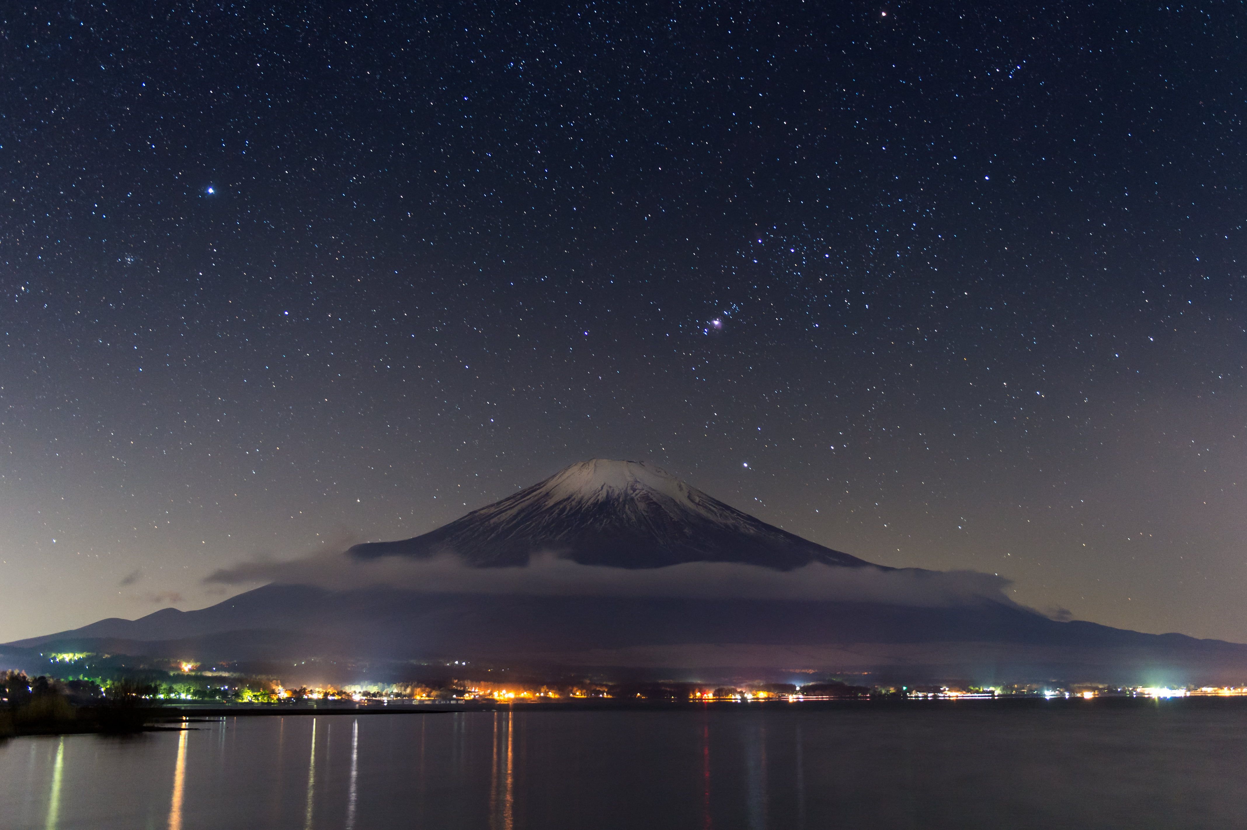 Mount Fuji Clouds And Mountains Japan Wallpapers