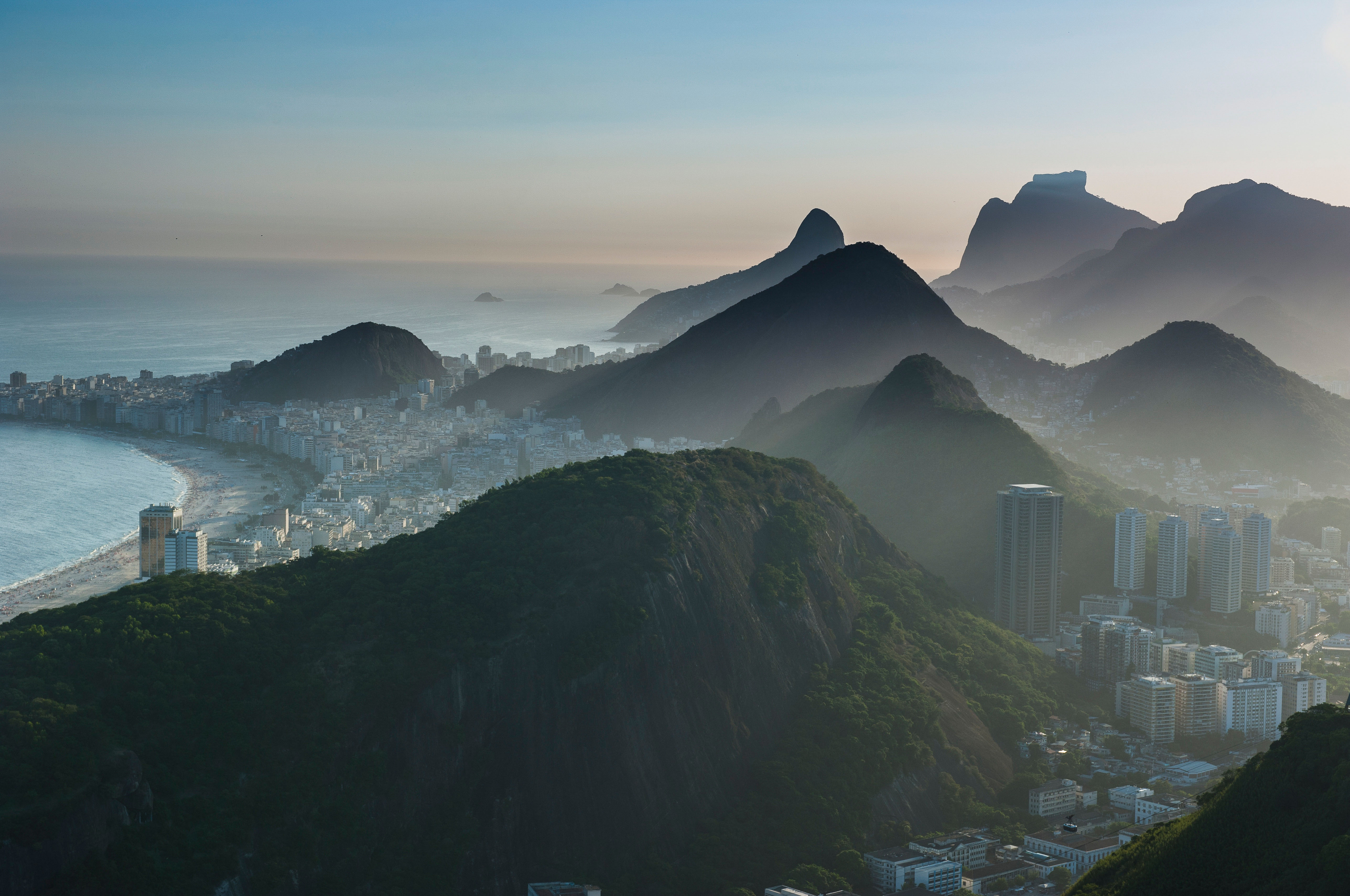 Mountains In Brazil Sunrise Wallpapers