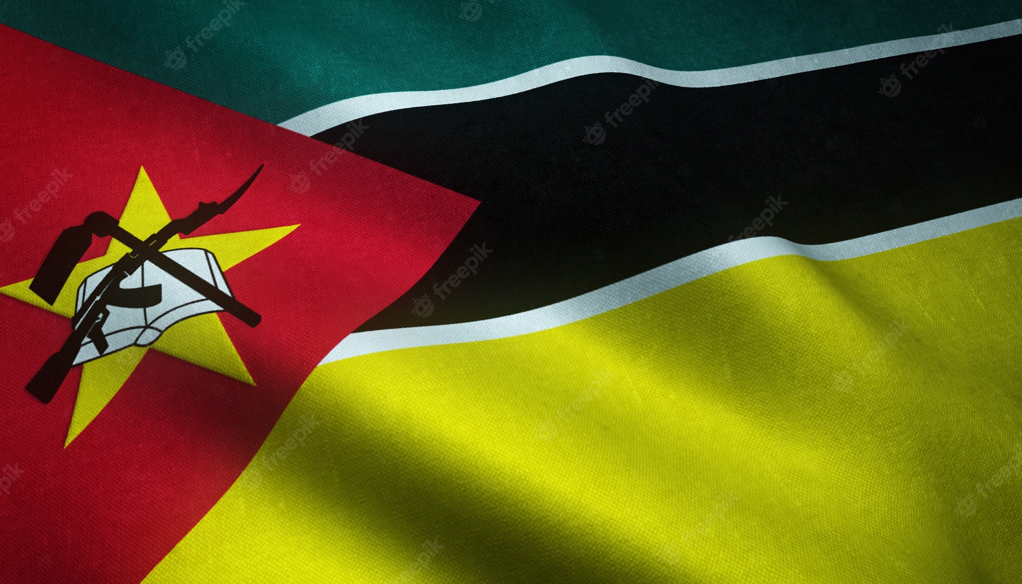 Mozambique Flag Wallpapers