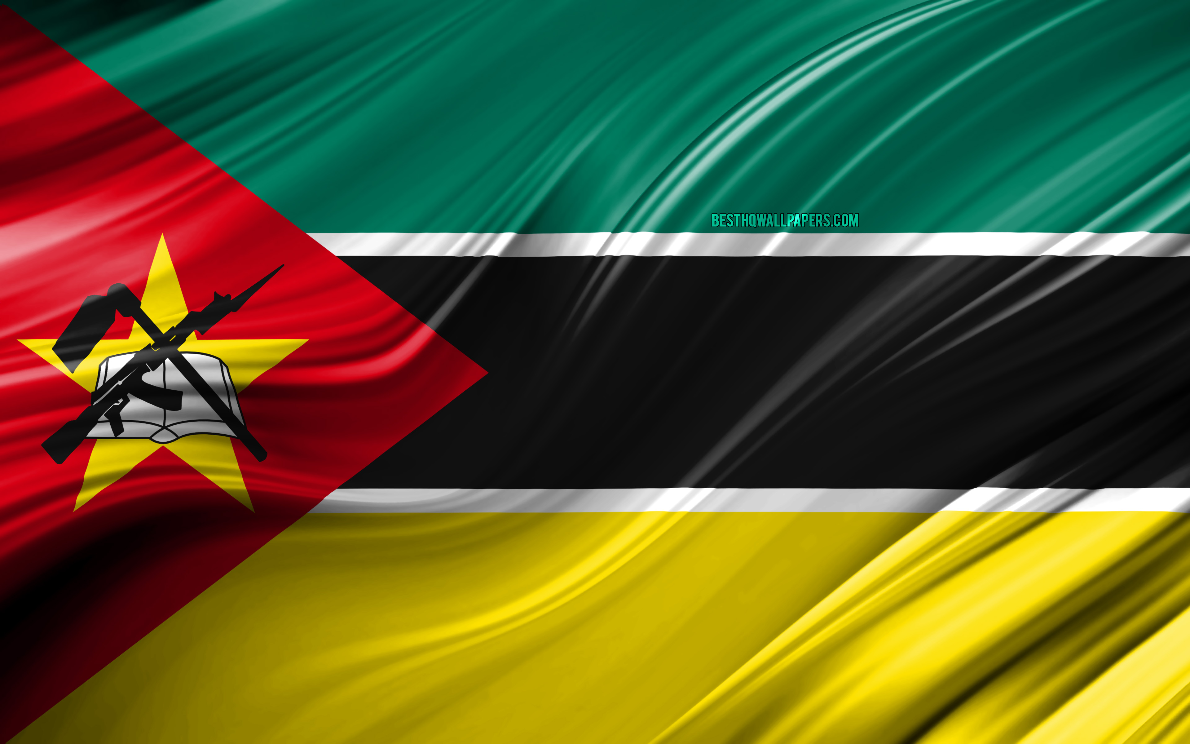 Mozambique Flag Wallpapers