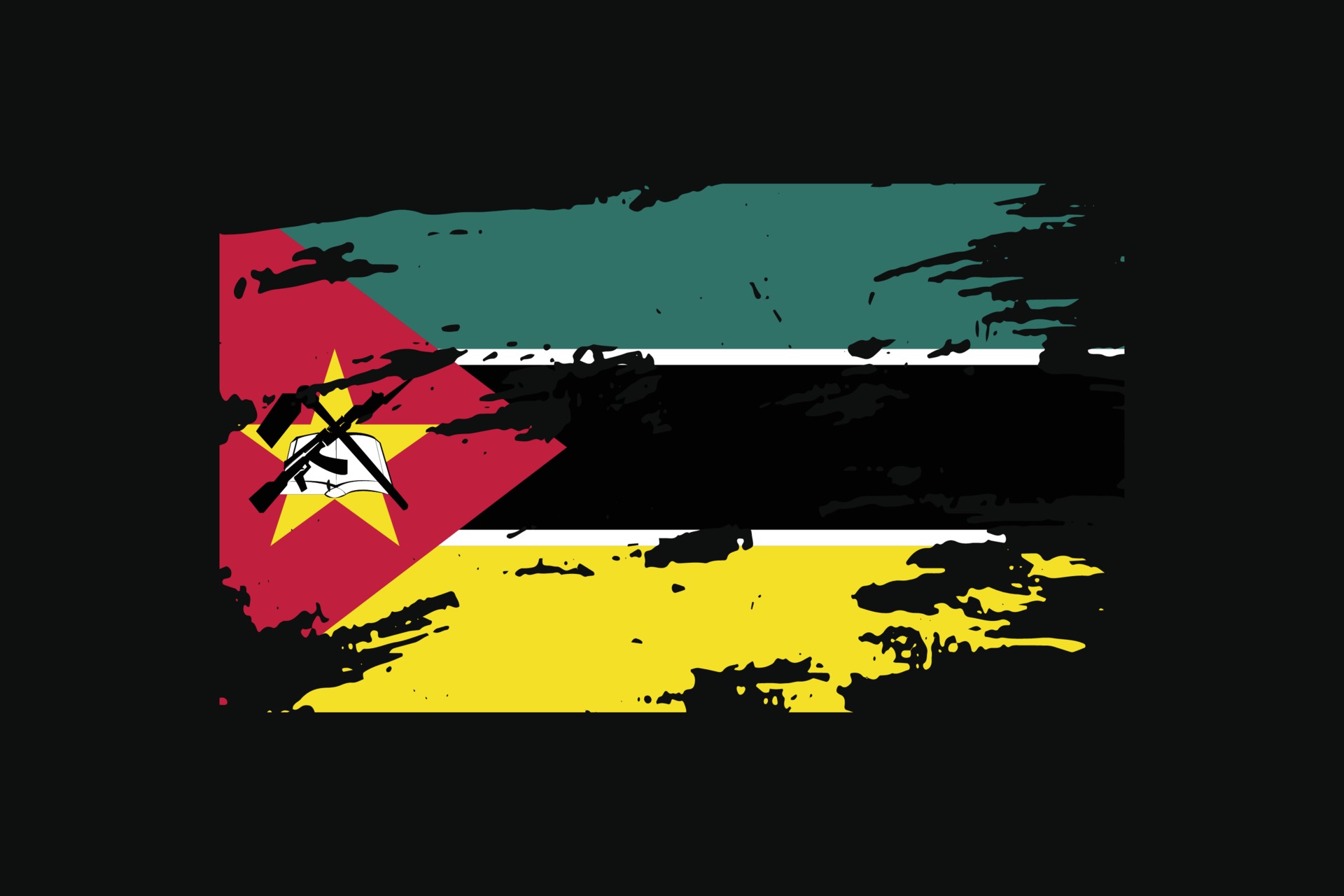 Mozambique Flag Wallpapers