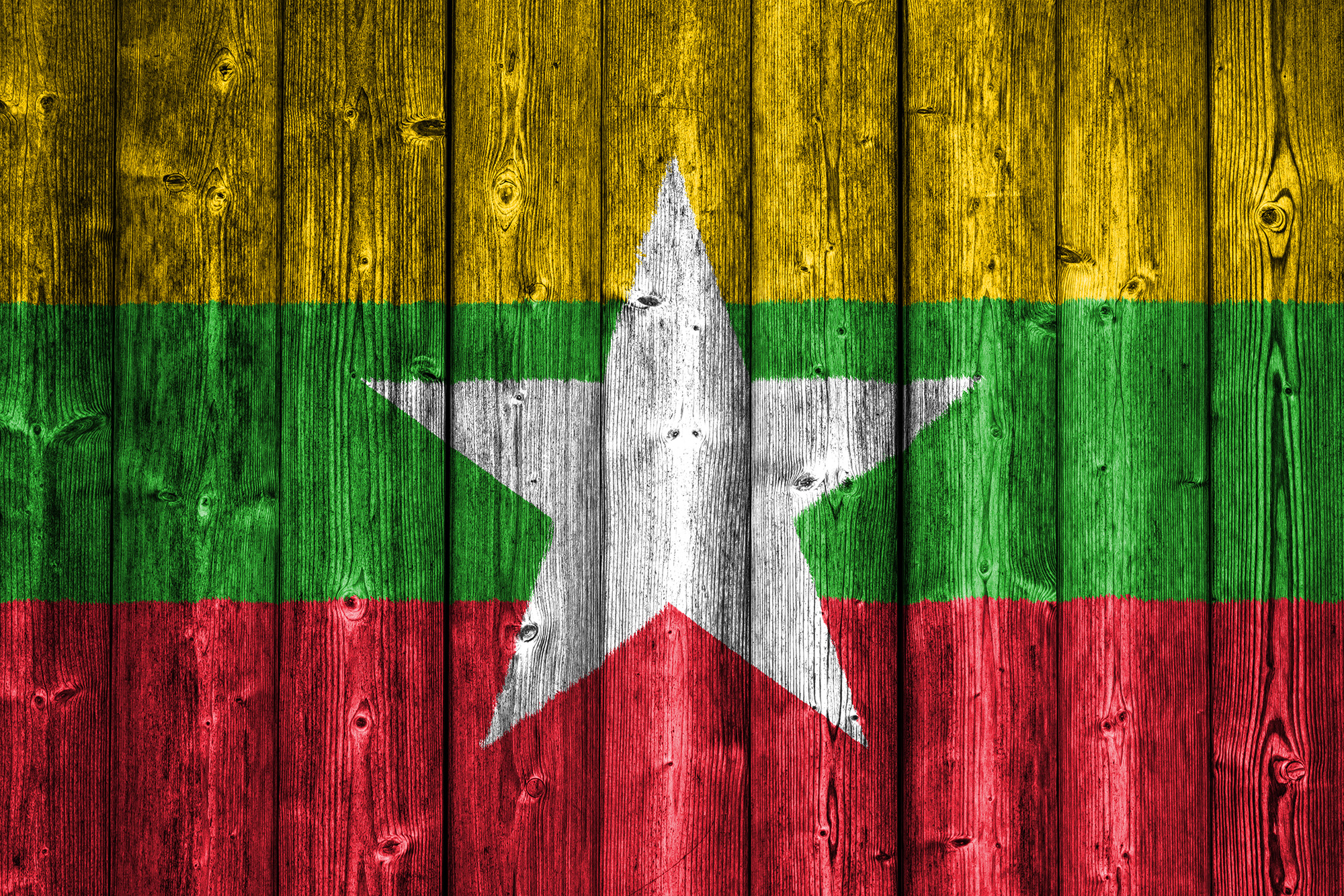 Myanmar Flag Wallpapers