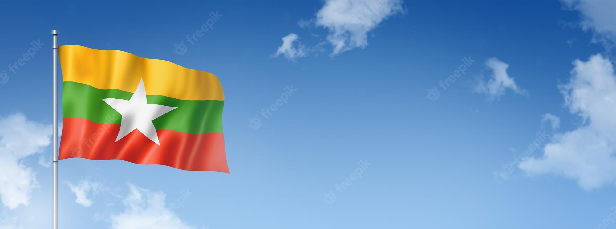 Myanmar Flag Wallpapers