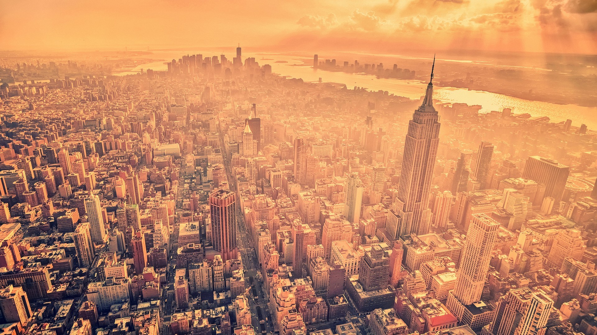 New York City Cityscape Artwork Wallpapers