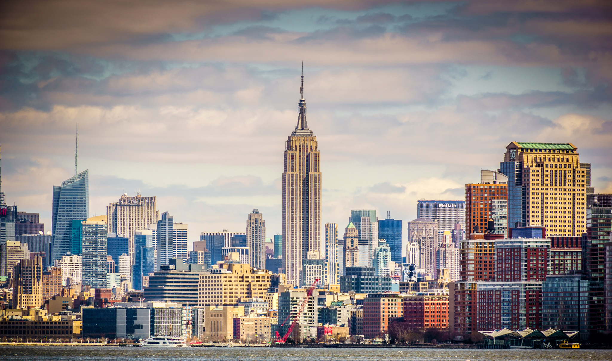 New York City Empire State Building Skyscrapers Wallpapers