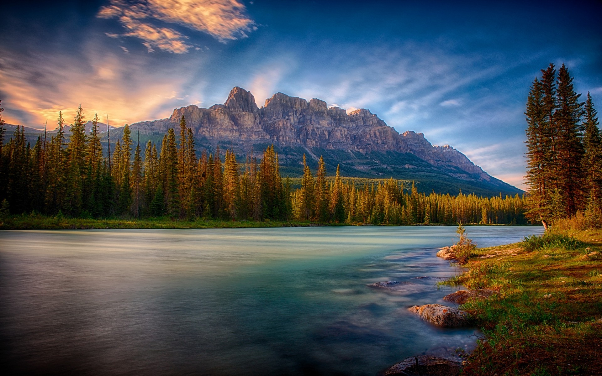 New Zealand Mountains Dawn Lake Wallpapers