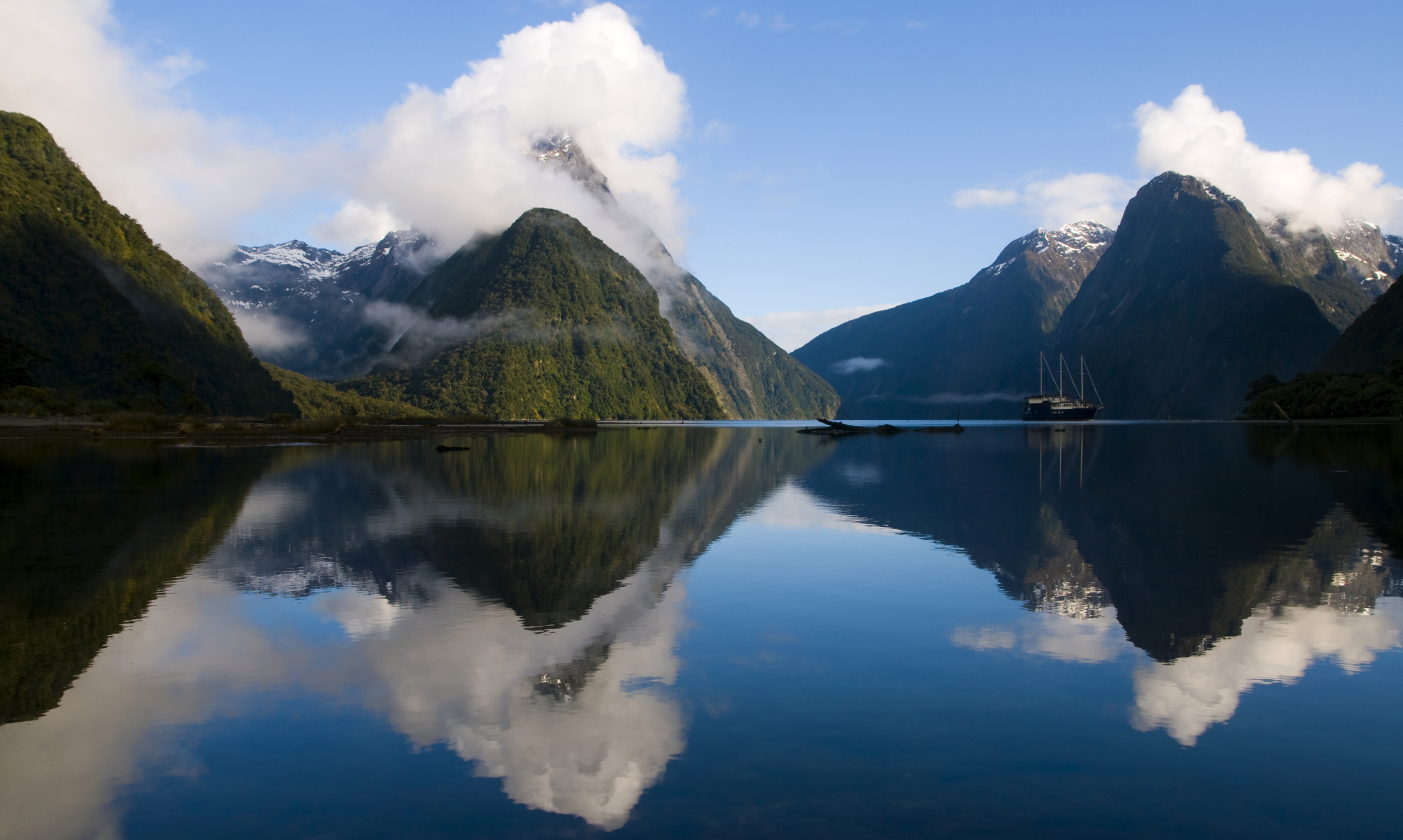 New Zealand Mountains Dawn Lake Wallpapers