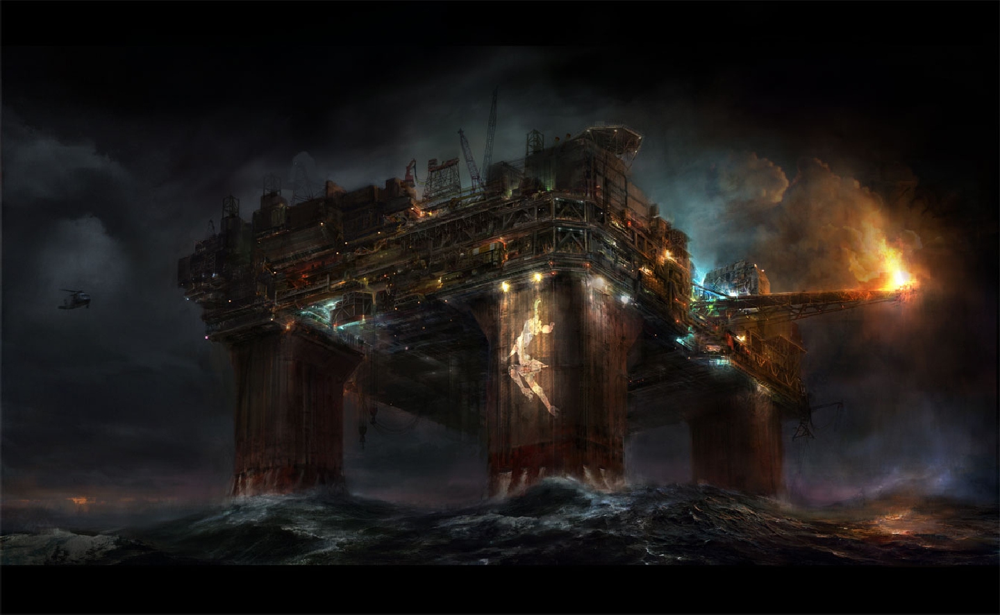 Oil Platform Wallpapers