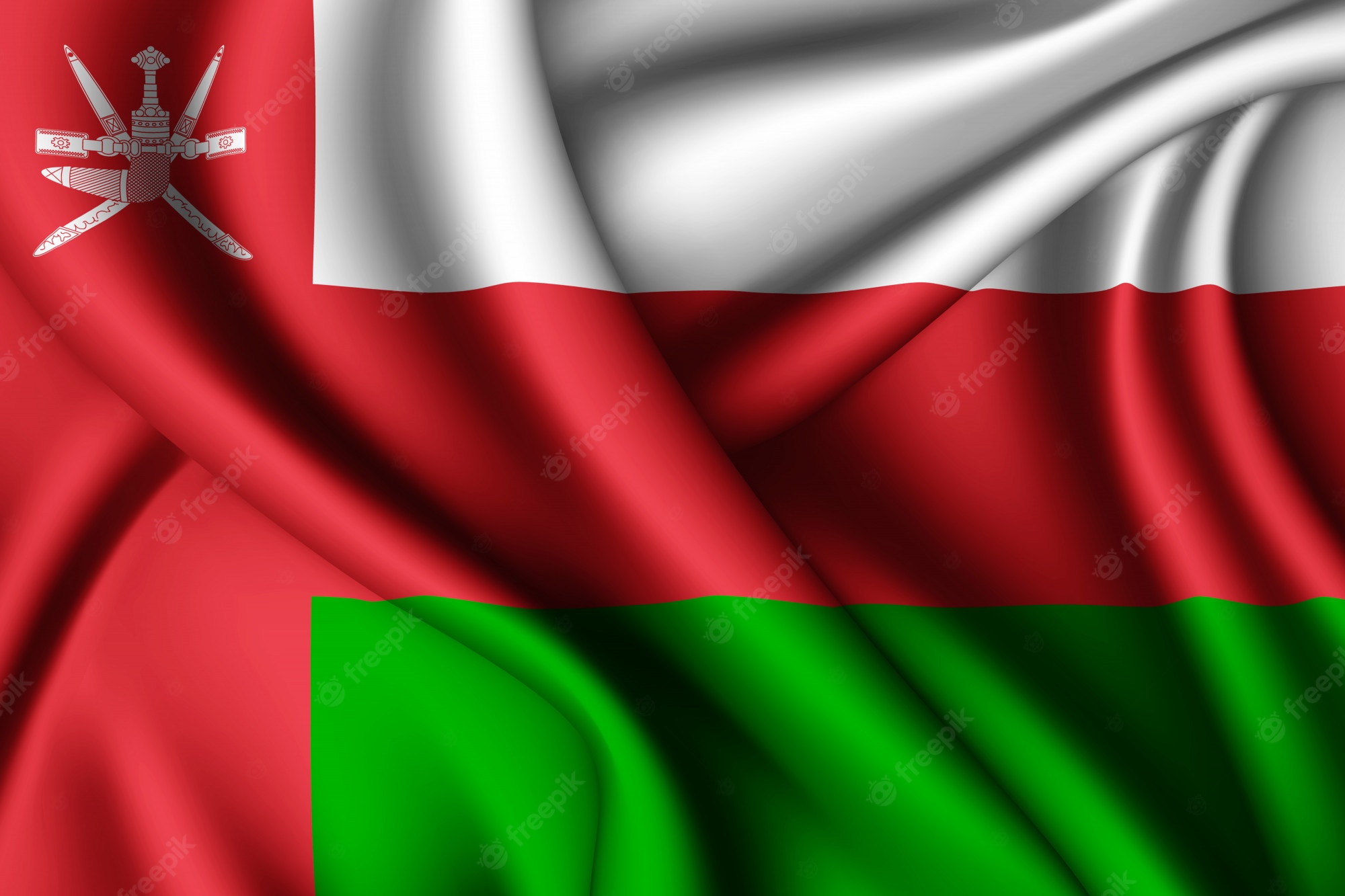 Oman Flag Wallpapers