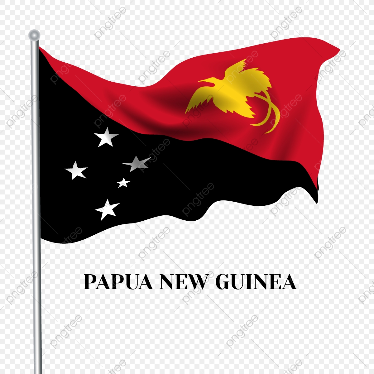 Papua New Guinea Flag Wallpapers