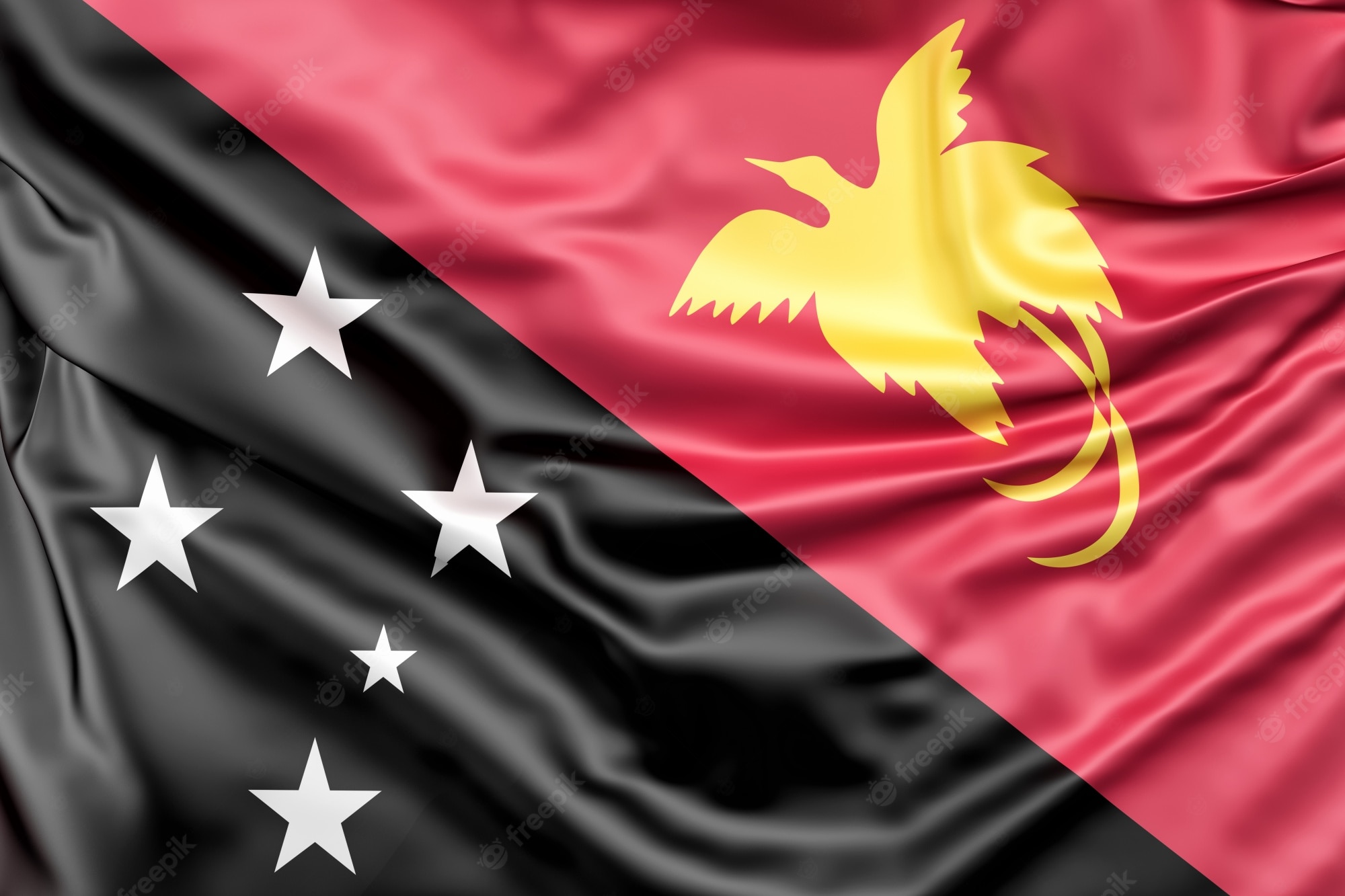 Papua New Guinea Flag Wallpapers