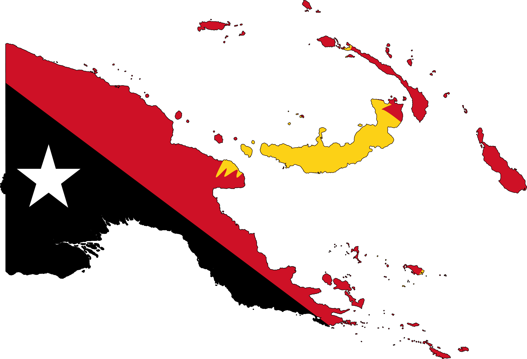 Papua New Guinea Flag Wallpapers