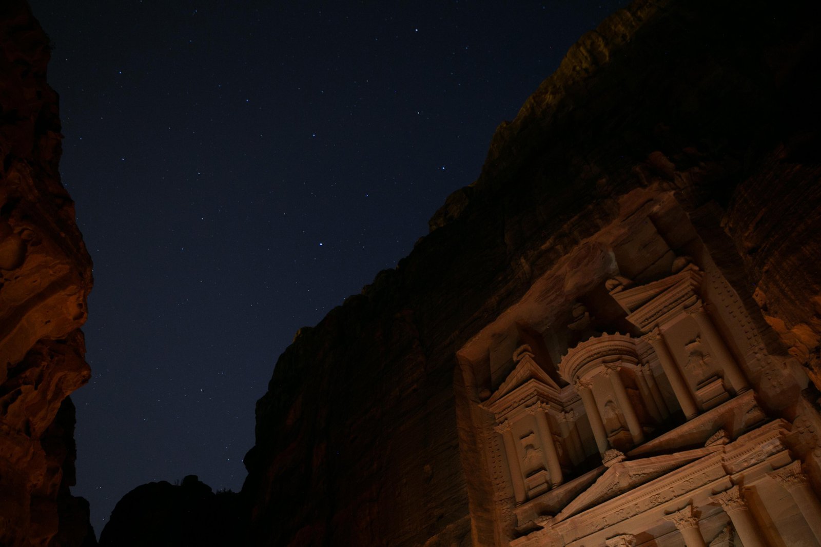 Petra At Night Wallpapers