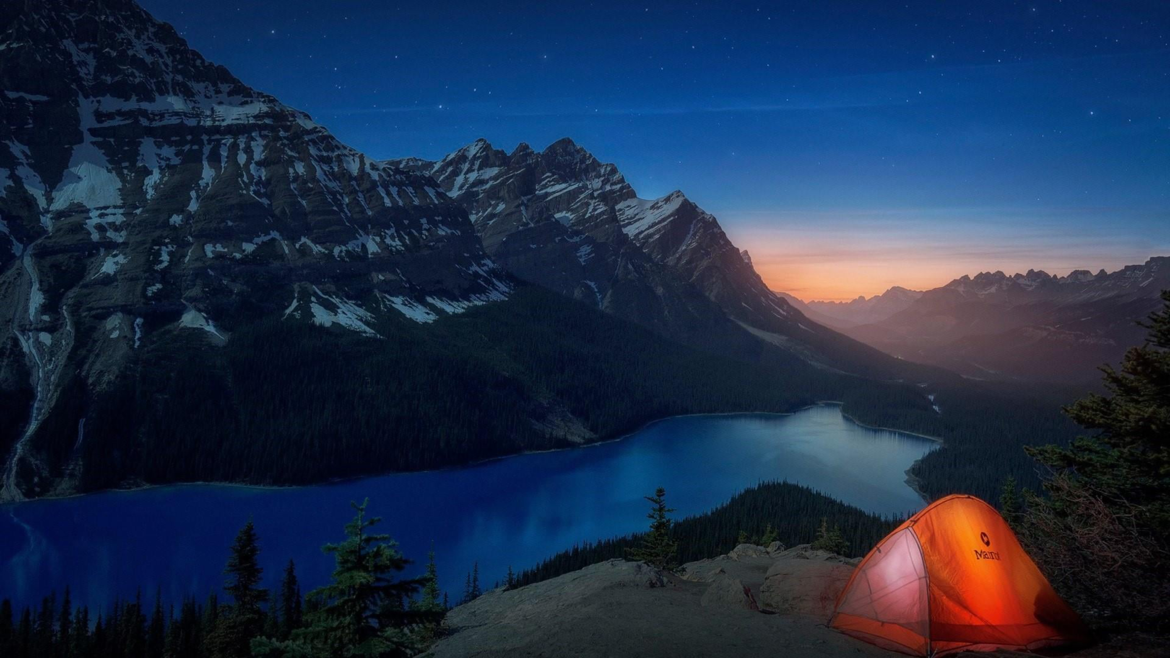 Peyto Lake 4K Wallpapers