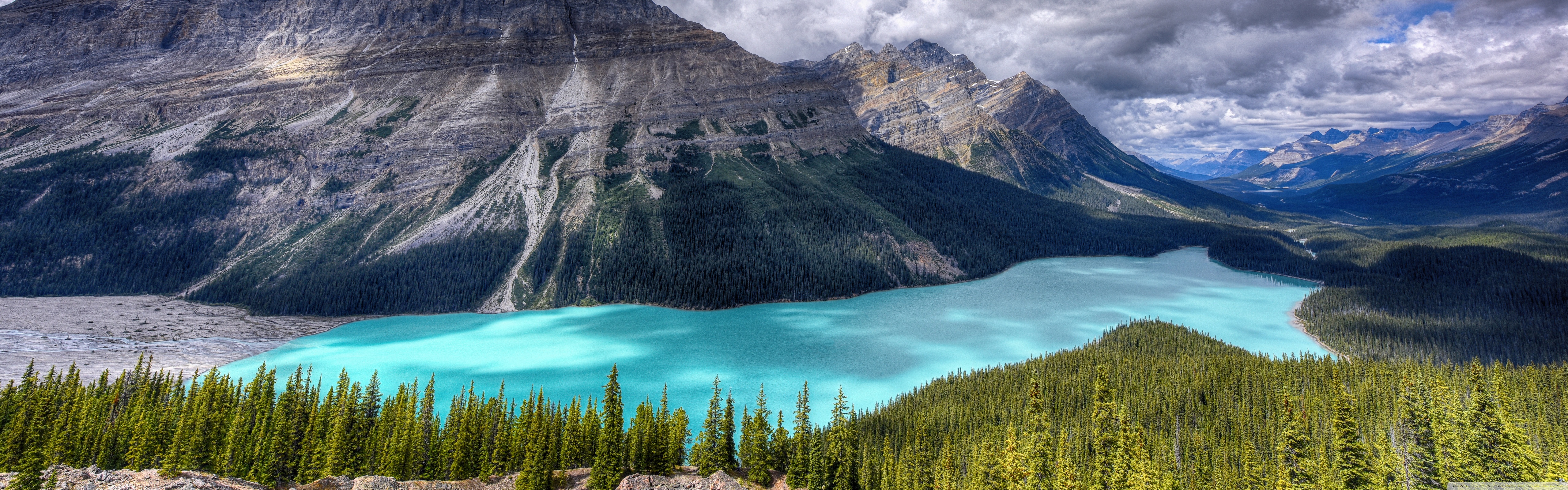 Peyto Lake 4K Wallpapers