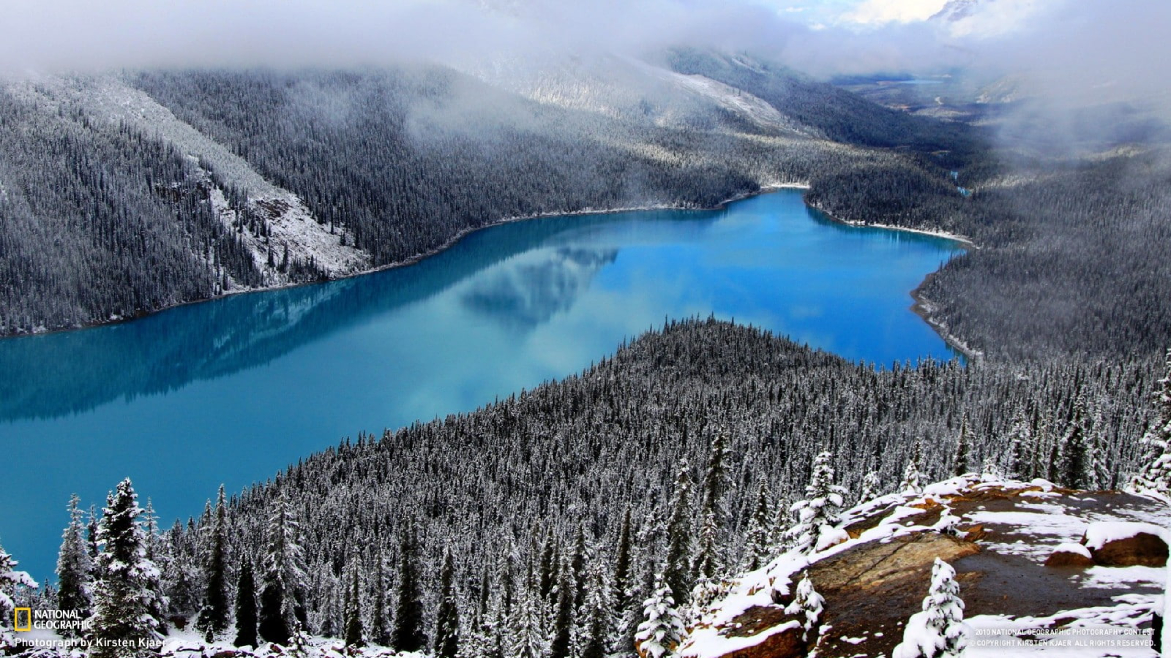 Peyto Lake 4K Wallpapers