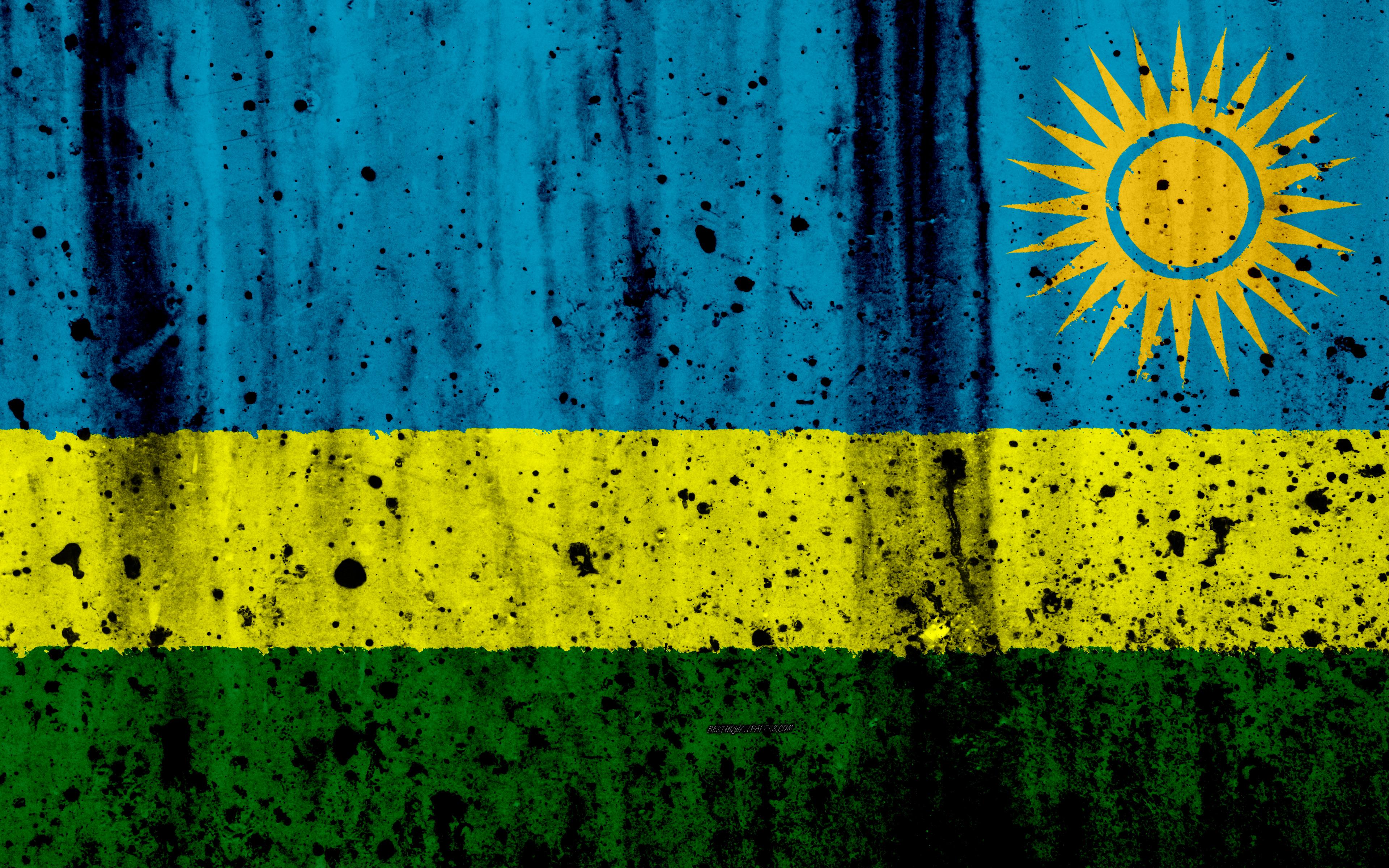 Rwanda Flag Wallpapers