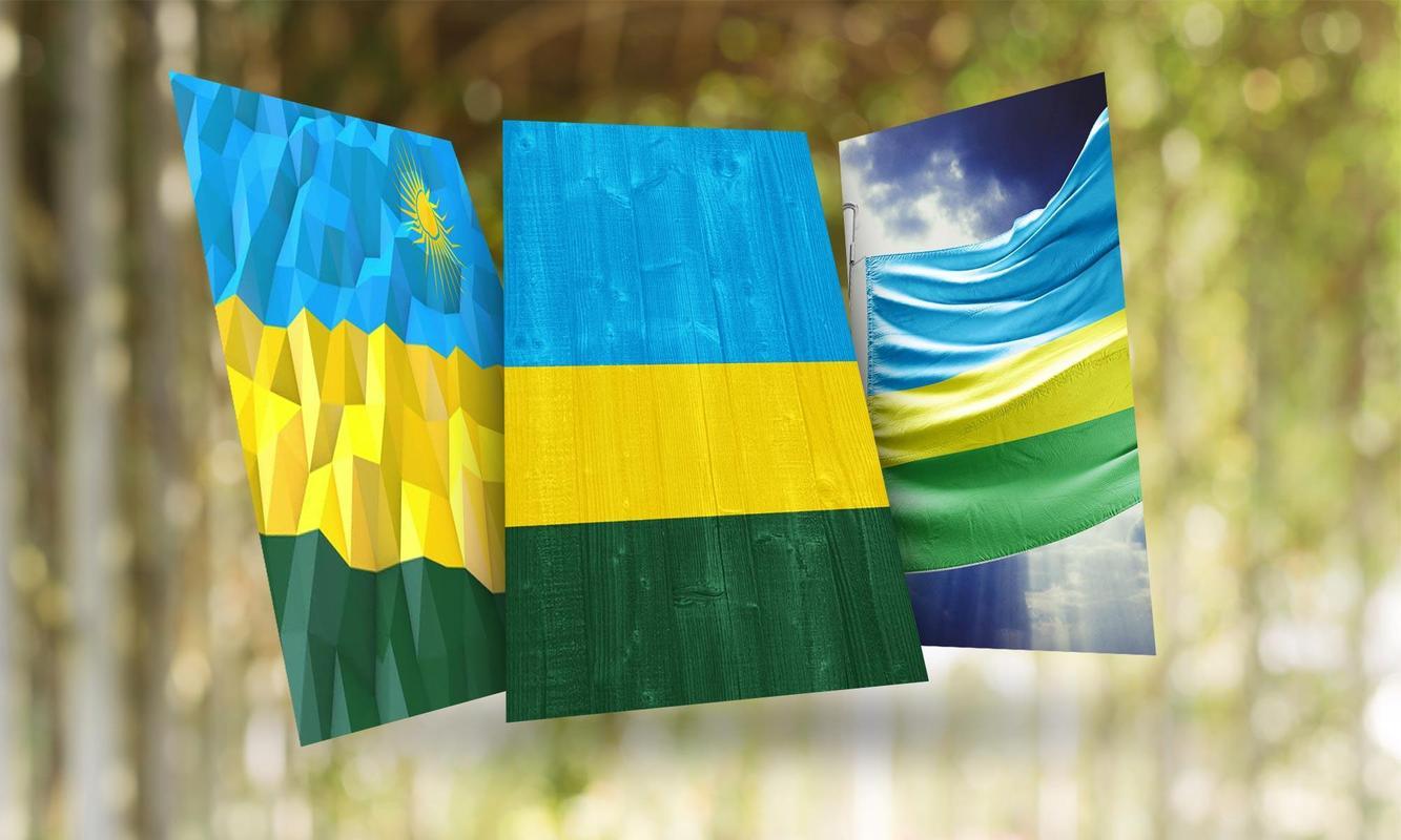 Rwanda Flag Wallpapers